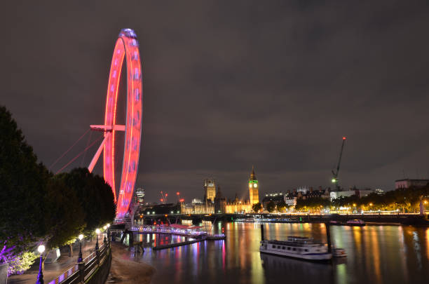 istock Big Ben and Westminster Bridge at dusk, London, UK 889059332