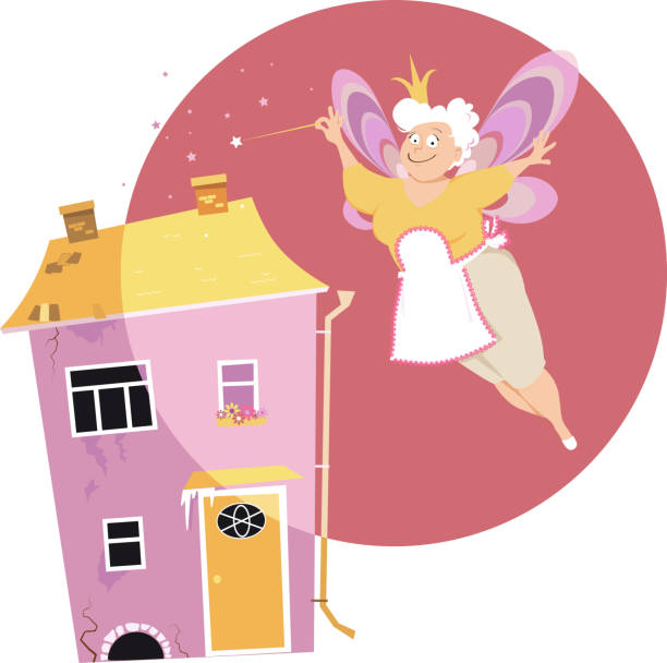 99 Fairy Godmother Illustrations & Clip Art - iStock | Fairy godmother wand