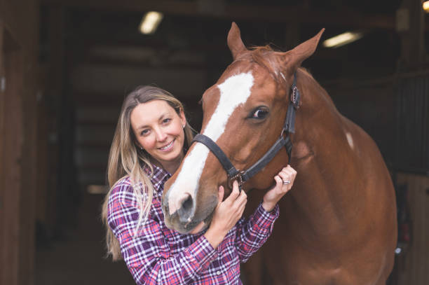 istock A Woman and Her Horse 889083120