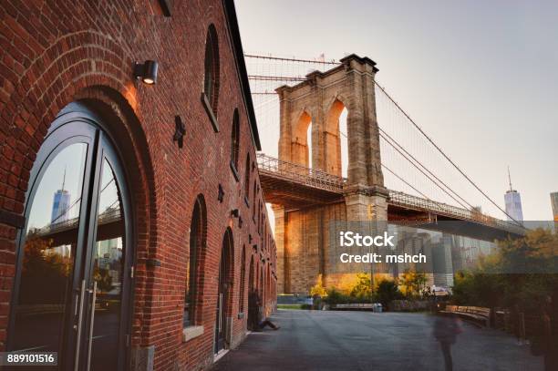Brooklyn Bridge Stock Photo - Download Image Now - Brooklyn Bridge, New York City, Dumbo - New York