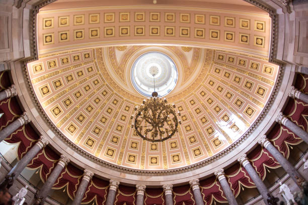 istock Ceiling of the U.S. Capitol Building Statuary Hall in Washington, DC 889106146