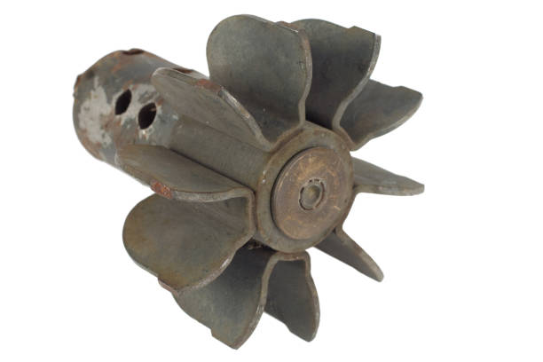 istock fragment of mortar bomb isolated 889108472