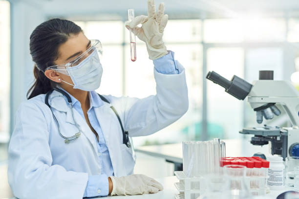 istock Working hard to make her contribution towards the sciences 889112874