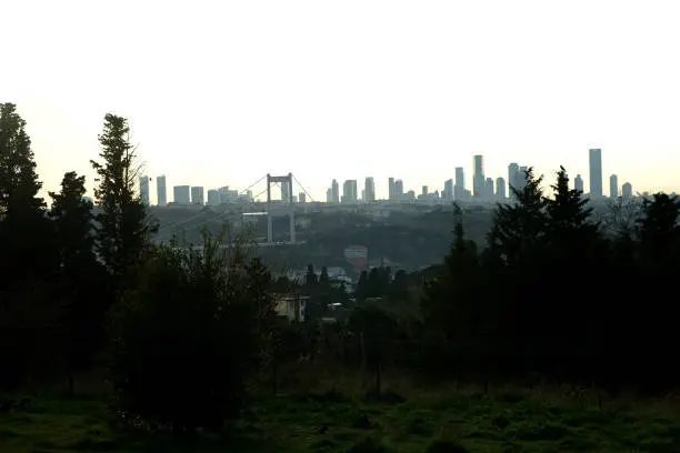 Photo of skyscraper of Istanbul