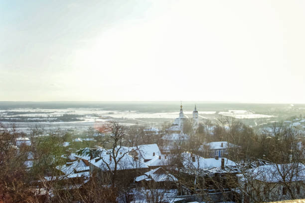 istock Panoramic view at Vladimir city, Russia 889151700
