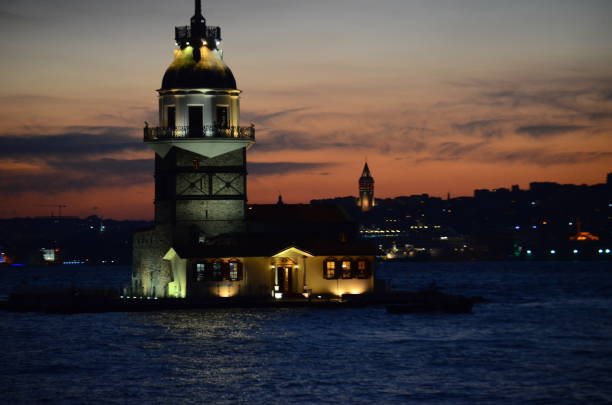 istock Maiden's and Galata Towers 889151874
