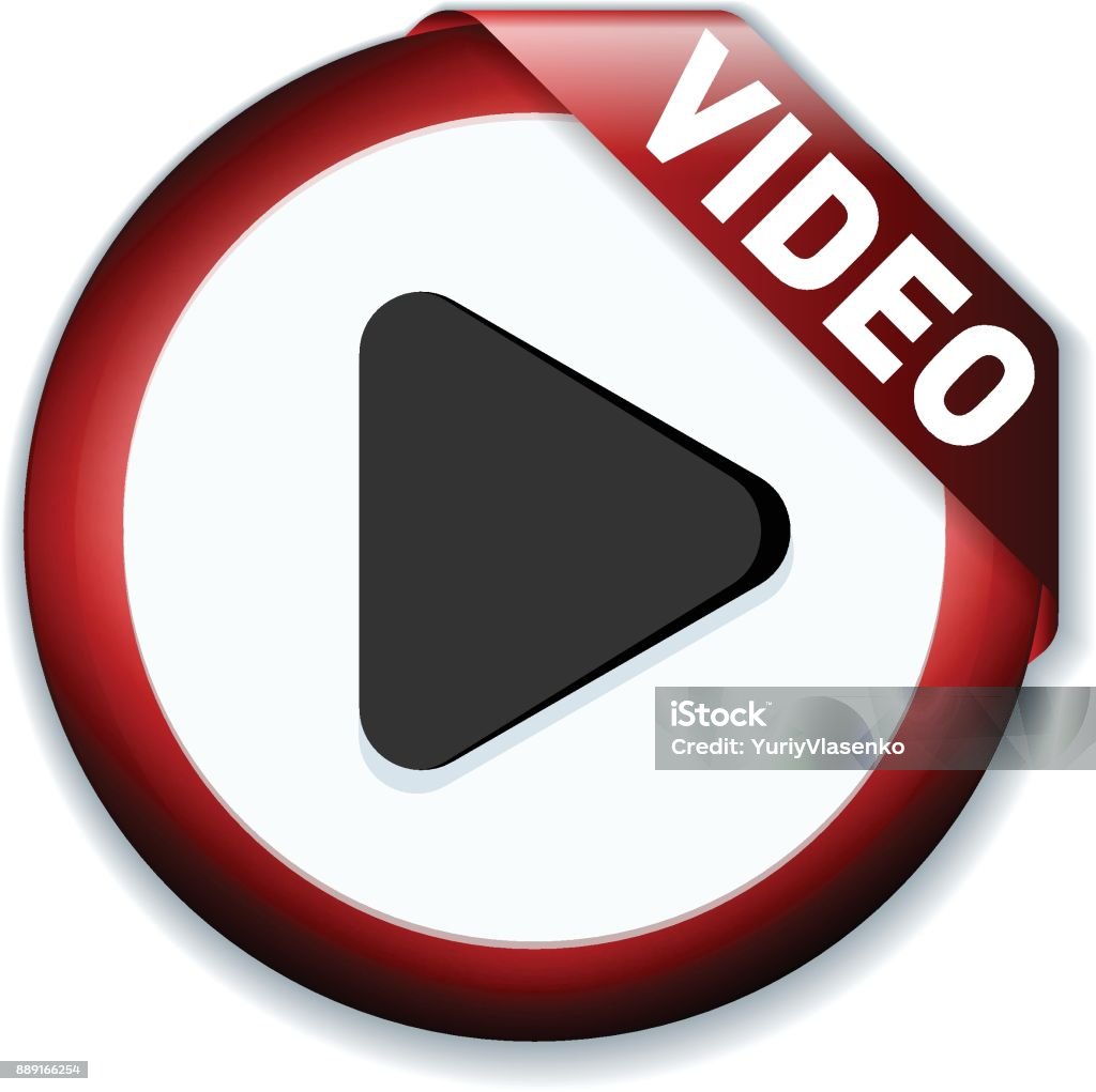 Faq Video Play Button Play Video Button Illustration Stock Illustration - Download Image Now ...