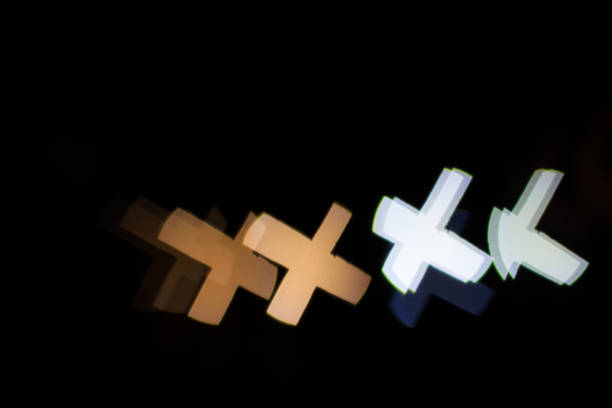 istock Creative night city defocus lights in Christmas time 889168822