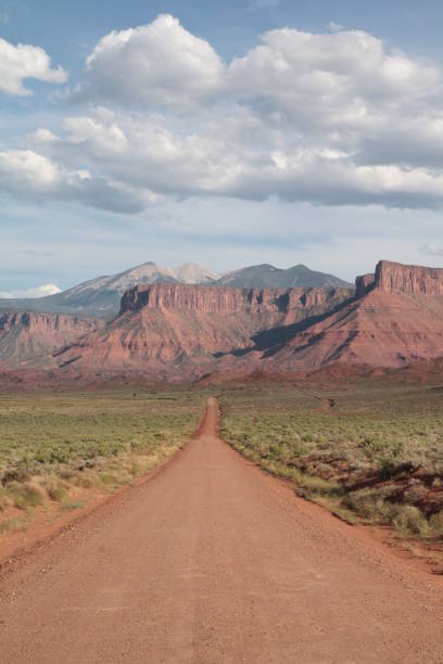 istock Western country road, USA. 889171130