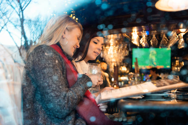 Christmas Shopping with two young women