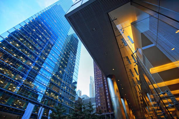 istock Toronto skyline in financial district 889173990