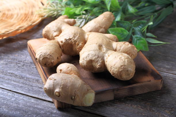 Fresh Ginger Fresh Ginger ginger spice stock pictures, royalty-free photos & images