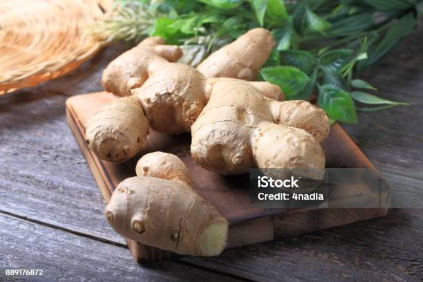 Fresh Ginger Stock Photo - Download Image Now - Ginger - Spice, Plant, Cooking