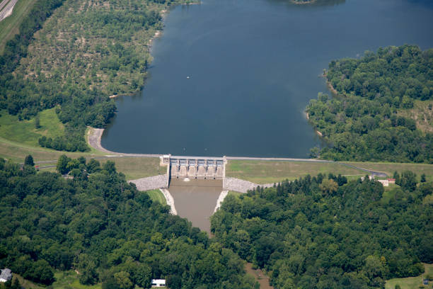 istock Aerial of Delaware Lake 889201314