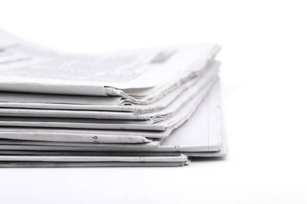 istock Close-up Shot Of Newspaper 889204490