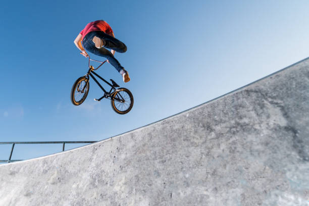 istock Bike Stunt Table Top 889225666