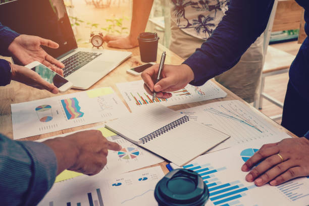 istock Teamwork Startup business team meeting working new business project 889225892