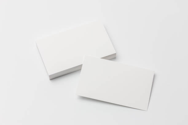 istock Business card on white background 889234050