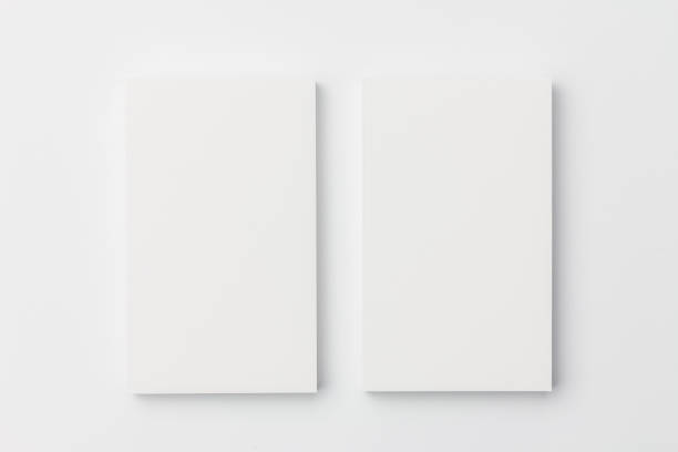 istock Business card on white background 889234308