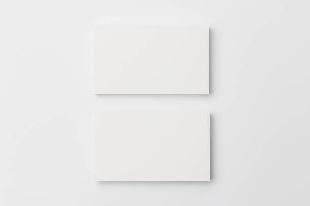 istock Business card on white background 889234616