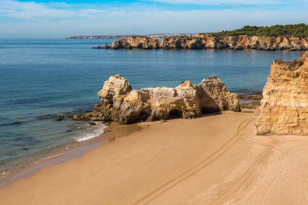 istock Praia da Rocha in Portimao, Algarve 889241356