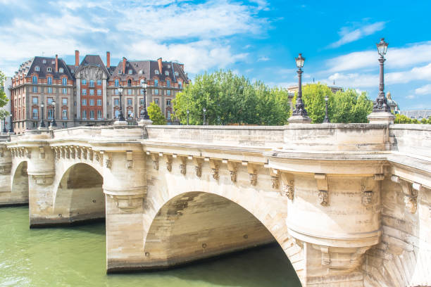 istock Paris, panorama of the Pont-Neuf 889241642