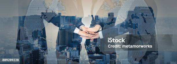 Teamwork Of Business Concept Stock Photo - Download Image Now - Business, Leadership, Teamwork