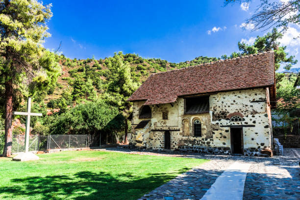 istock The Orthodox Church in Troodos mountains 889315204