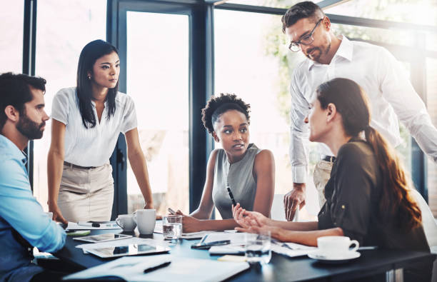 istock Success is inevitable if everyone gives their best 889317694
