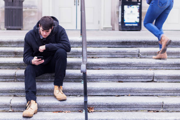 istock Waiting by the steps for friends to arrive 889320244