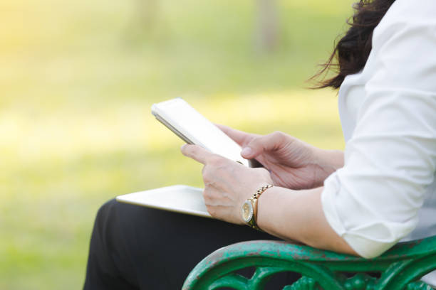 istock Business woman relaxation 889326186
