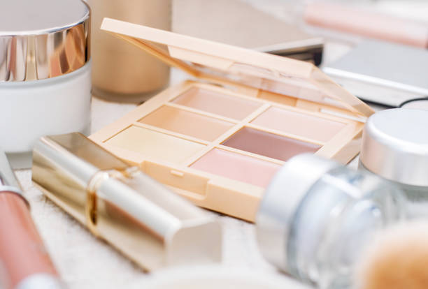 istock Set of decorative cosmetic. 889372746