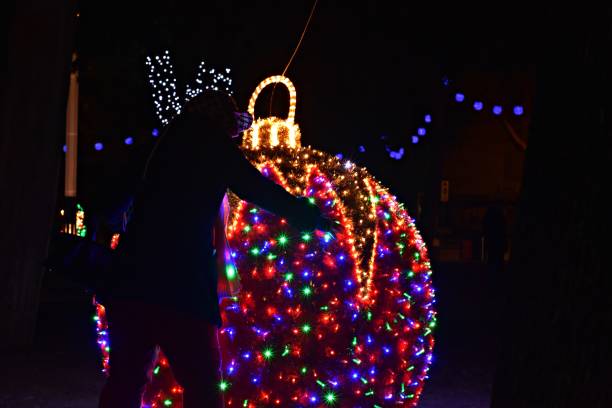 istock City decorated by christmas illumination 889399372