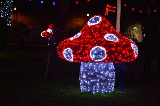 istock City decorated by christmas illumination 889401722