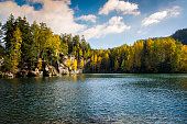 Lake in Adrspach - Teplice Rocks