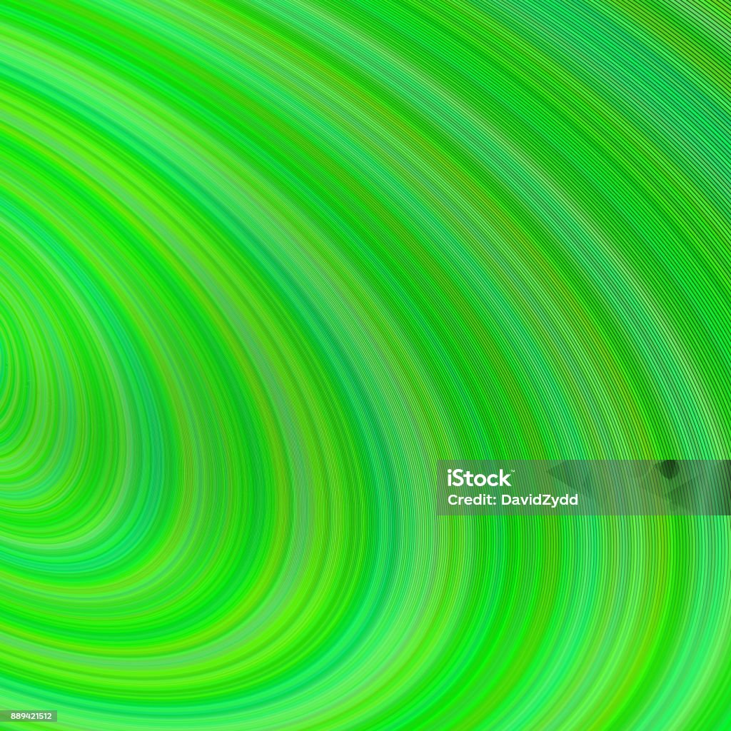 Green Computer Generated Background Green Abstract Curved Background Stock Illustration - Download Image ...