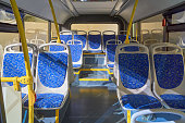 Interior of the bus
