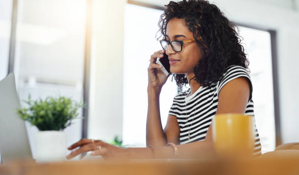 istock Communication and connectivity is her job today 889461022