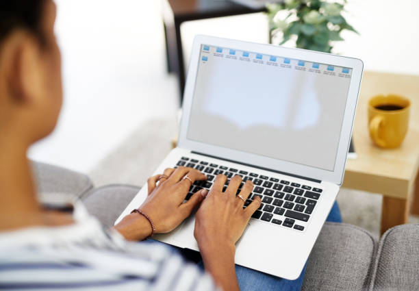istock Typing is part of her job 889461050