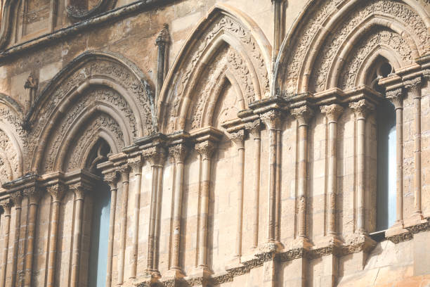 istock Palermo Cathedral (Metropolitan Cathedral of the Assumption of Virgin Mary) in Palermo, Sicily, Italy. Architectural complex built in Norman, Moorish, Gothic, Baroque and Neoclassical style 889464034