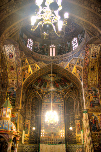 istock Inside the Vank cathedral in Isfahan, Iran 889476772