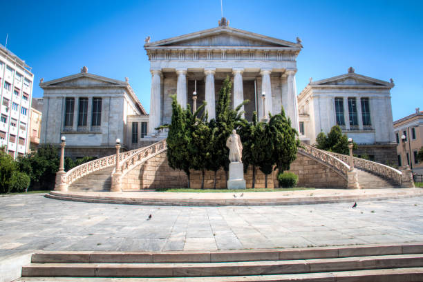 istock National library in Athens, Greece 889480814