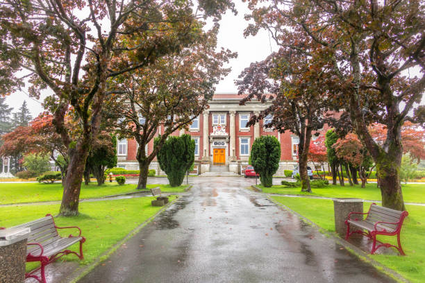 istock Courthouse Of Prince Rupert, Canada. 889491596