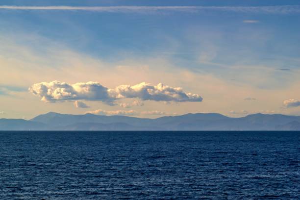 istock sea landscape with mountains 889492034