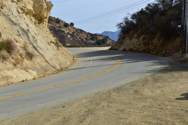 istock Mountain road in the Santa Monica Hills. 889492216
