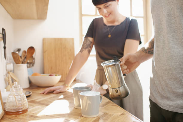 istock Coffee makes each morning a good morning 889507844