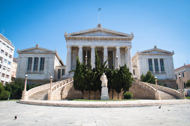 istock National library in Athens, Greece 889516084