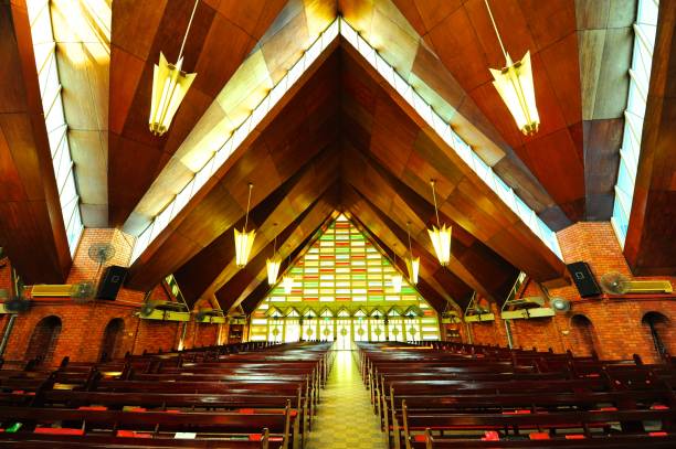 istock Blessed Sacrament Church, Singapore 889531154