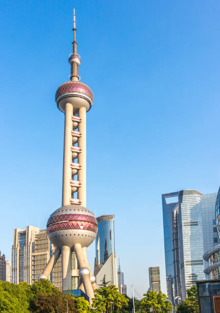 istock Skyline view in Shanghai, China 889556856