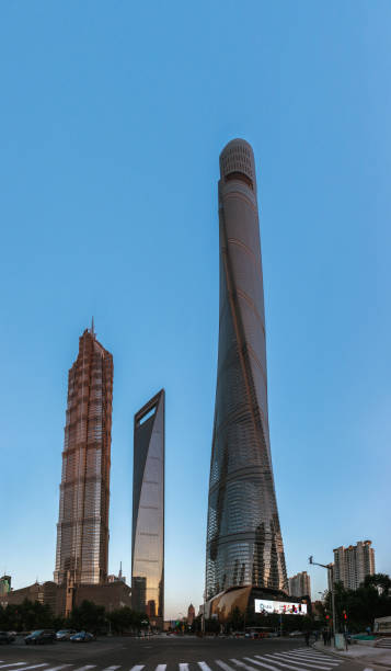 istock Tall skyscrapers in Shanghai, China 889556916